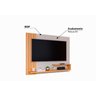 Painel Dunas para Tv de até 50 - Off White/natural - Bege Claro - 2