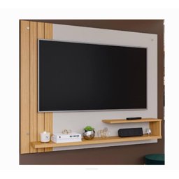 Painel Dunas para Tv de até 50 - Off White/natural - Bege Claro - 1