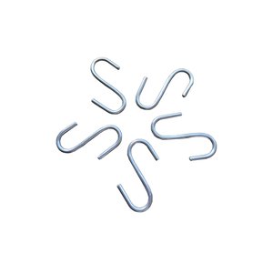 Gancho S Multiuso Prata Casa Apoio Pendurar 10und.