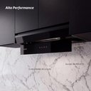 Ver imagem 3 de Coifa de Embutir Suggar Titanium Touch 60cm Vidro Preto LED 220V