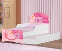Ver imagem 4 de Mini Cama Infantil com Auxiliar Pop Carruagem Rosa