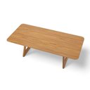 Ver imagem 4 de Mesa de Jantar Retangular de Madeira Panamera 240cm X 110cm Champagne