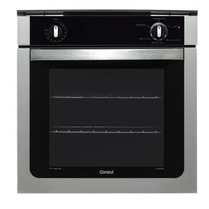 Forno de Embutir a Gás Consul Coa84br 78 Litros Prata – 220v