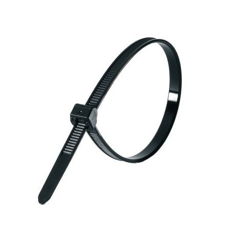 Abracadeira Nylon 300X4.6mm Com 100un Preta Vila			 - Unico