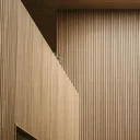 Ver imagem 1 de Painel Ripado Externo de Madeira Ecológica 290cm x 21,90cm Cada Barra Equivale a 0,63m² Formaco Decor Marrom