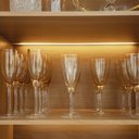 Ver imagem 4 de Cristaleira 2 Portas 1 Gaveta e Led Allure Linea Brasil