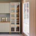 Ver imagem 2 de Cristaleira 2 Portas 1 Gaveta e Led Allure Linea Brasil