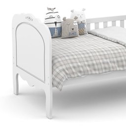 Cama Babá Provence New Branco Soft - Matic Móveis - 2