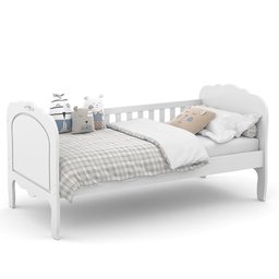 Cama Babá Provence New Branco Soft - Matic Móveis - 1