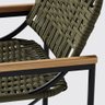 Conjunto 2 Cadeiras Cordelle Preto Verde Musgo - 6