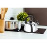 Chaleira Inox com Apito 2 Litros Compativel Fogão de Indução - 4