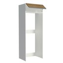 Ver imagem 2 de Porta Geladeira Glamy 1 Porta Basculante Branco Rustic