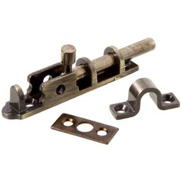 Trinco Universal Zamac 90mm Latonado Oxidado União Mundial 01 Unidade - 1