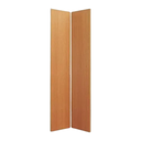 Ver imagem 1 de Porta Madeira Modelo Camarão 90x210 - Fresno Nobre