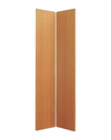 Ver imagem 1 de Porta Madeira Modelo Camarão 90x210 - Fresno Nobre