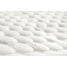 Cama Box Casal: Colchão Molas Castor Bonnel Silver Star Air DF + Base CRC Courano Branco(138x188) - 6