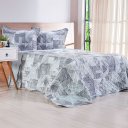 Ver imagem 1 de Kit Cobre Leito Casal Ultra Lisse New 100% Poliéster 210x230cm Lucca