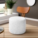Ver imagem 2 de Poltrona Puff Júlia Conforto/moderno para Sala e Recepção - Branco