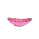 Ver imagem 1 de CUBA DE VIDRO OVAL 47CM ROSA