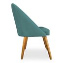 Ver imagem 4 de Cadeira de Jantar Bela Suede Pés Palito Castanho Pallazio