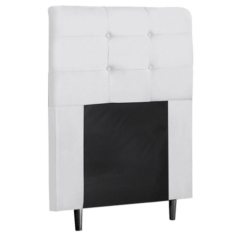 Cabeceira De Solteiro 90Cm Luna I02 Branco Mpozenato