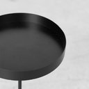 Ver imagem 4 de Mesa Lateral Salva Redonda - Preto Abra Casa