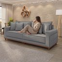 Ver imagem 7 de Sofá para Sala de Estar Living 05 Lugares 236cm Montes Claros