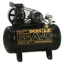 Ver imagem 1 de Compressor Csl 10 Br/100l 220/380v Trifásico Bravo Preto 2hp - 92178510 - Schulz