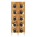 Ver imagem 5 de Kit 2 Cristaleira 2 Portas 96cm Plena
