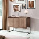Ver imagem 1 de Buffet Aparador com 3 Portas Miami Affara Preto