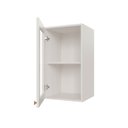 Ver imagem 3 de Armário Aéreo 1 Porta 40cm com Porta de Vidro Arizona CabeCasa MadeiraOriginals Branco