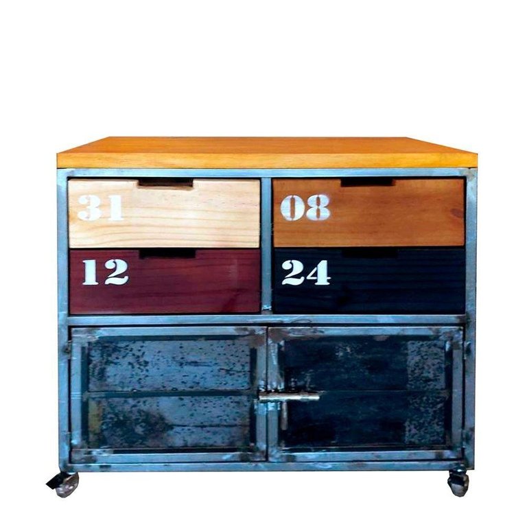 Bar Buffet Loft Largura 90cm L Bar Buffet Loft Largura 90cm L