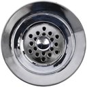 Ver imagem 2 de Válvula Americana para Pia de Cozinha 952532 Metal Cestinha Removível ABS Cromado Liege Cosmetics