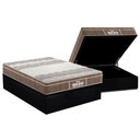 Ver imagem 1 de Cama Box Baú Casal: Colchão Anatômico Probel D33 / EP Guarda Costas PróIntense Plus + Base CRC