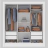 Guarda-Roupa Casal 3 Portas com Espelho Gran Espresso Móveis - 2