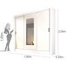 Guarda-Roupa Casal 3 Portas com Espelho Gran Espresso Móveis - 4