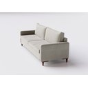 Ver imagem 5 de Sofá 3 Lugares Living Fixo Viena 2,20m em Linho:bege Amêndoa