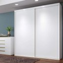 Ver imagem 1 de Guarda-Roupa Casal 2 Portas de Correr 6 Gavetas 100% MDF Magnific Yescasa