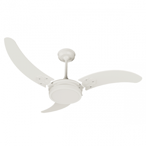 Ventilador de Teto Infinity Soft Led 3000k Branco 3 Pás 110v 2002 Soft 2002