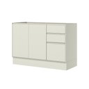 Ver imagem 1 de Balcão Pia 3 Portas 2 Gavetas 120cm 100% MDF Fineze Henn