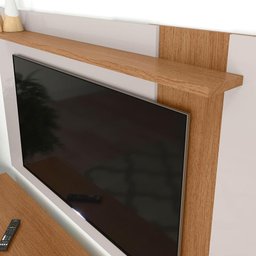 Conjunto Bancada TV até 60 Polegadas Polegadas Itapua C/Painel-Colibri - Natura Real / Off White - 7 Conjunto Bancada TV até 60 Polegadas Polegadas Itapua C/Painel-Colibri - Natura Real / Off White - 7