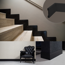 Ver imagem 4 de Kit 6 Barras Rodapé Guarnição de Poliestireno 7 Cm Alt Alizar Preto Frisado (13mm X 2,40 Metros)