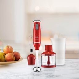 Mixer Power Inox Elgin 3 Em 1 600W:Vermelho/220v - 2
