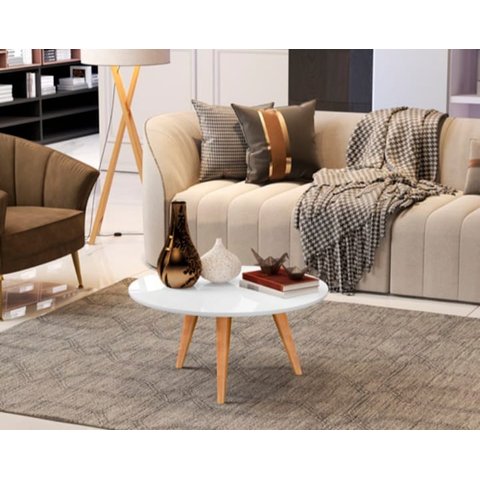 Mesa Mesinha Centro Dubai Branco