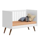 Ver imagem 2 de Berço Mini Cama Q Encanto Retro Branco - Qmovi