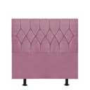 Ver imagem 1 de Cabeceira para Cama Box Solteiro 90 Cm Istambul:rosa Bebe