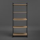 Ver imagem 5 de Kit Mesa + Estante Industrial Moderno Lançamento P/ Trabalhar Home office AJL Estilo Industrial