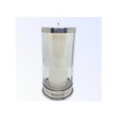 Ver imagem 1 de Suporte Para Vela 7 Dias 18 Cm Vidro Transparente Alumínio