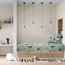 Ver imagem 1 de Jogo de Cama Solteiro 2 peças Kids Dino Selva Verde