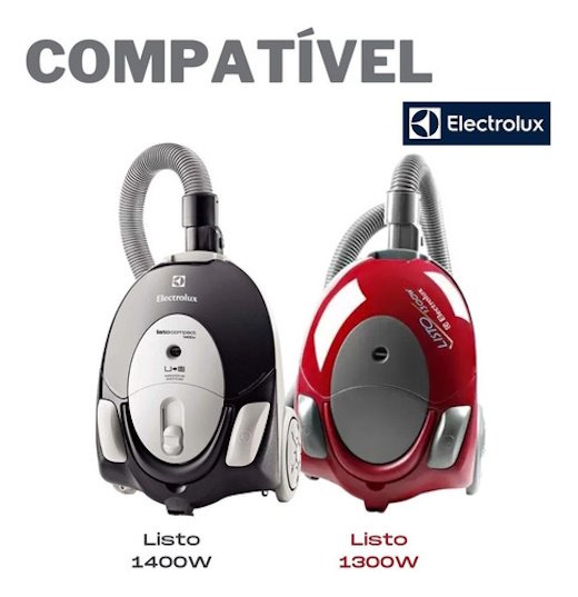 Kit com 9 Sacos Aspirador Sbene Lis11 Listo Listp Neo09 Neo10 Neo11 Neo12 Neo16 Pet Lover Electrolux - 8